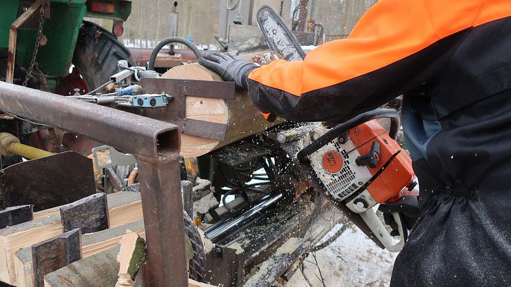 Flækfunktionen i STIHL savværket 4