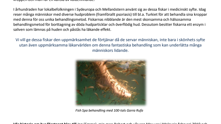 Doctor Fish Spa - Stockholm