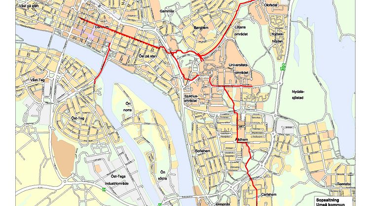 Sopsaltning av cykelvägar för bättre vinterväghållning