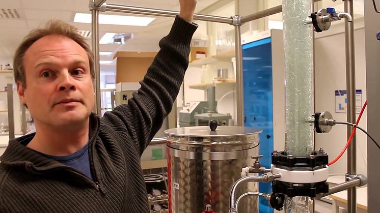 Magnus Sjöblom, forskare vid Luleå tekniska universitet