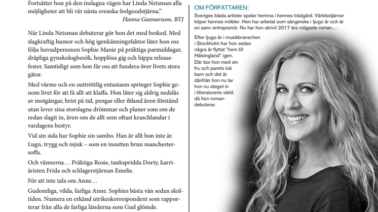 Livet enligt Sophie Manie av Linda Netsman pocket