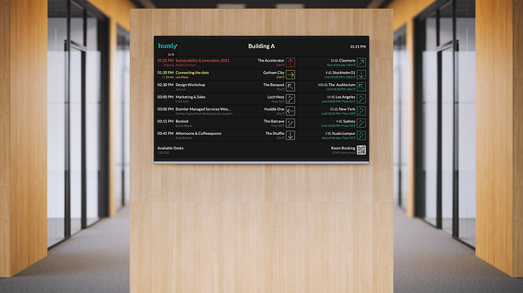 Humly Wayfinding - en ny uppdaterad navigationstjänst ifrån Humly Solutions. 