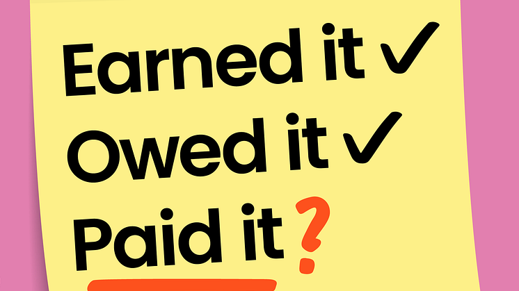Earned it, owed it, paid it