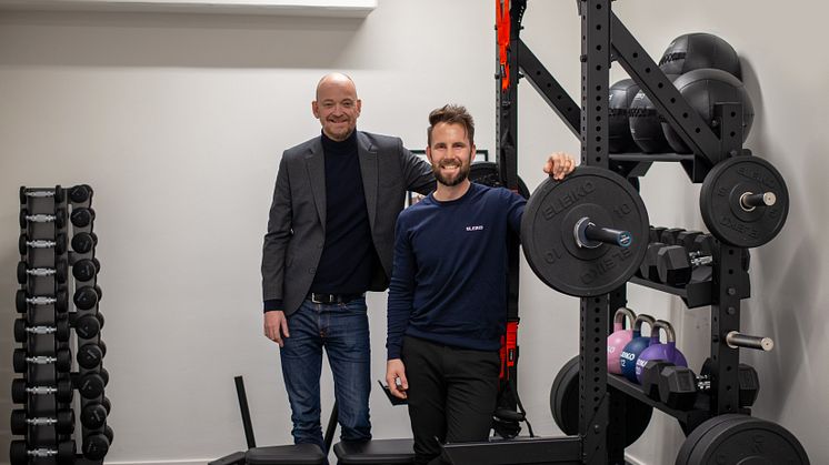 Pontus Wiking, United Spaces och P-O Osbeck, Eleiko hoppas på ett lyckat samarbete framöver.