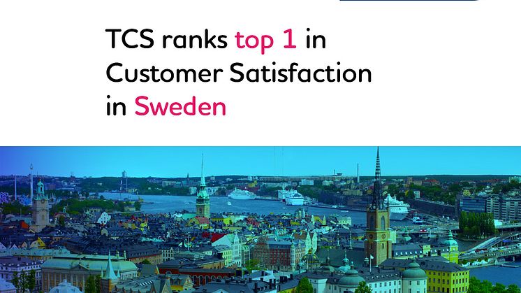 TCS rankas högst för kundnöjdhet i Sverige