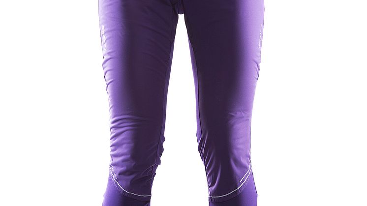 Race train tights (dam) i färgen dynasty/lilac/flourange