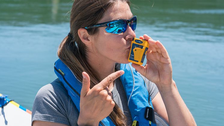 Project Safety Sponsor Ocean Signal is supporting rower Lia Ditton in her bid to row solo across the North Pacific