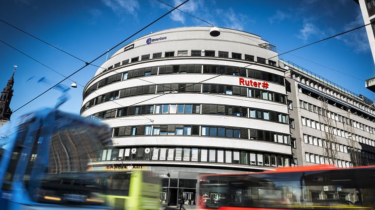 Ruter holder til i disse lokalene ved Jernbanetorget. 
