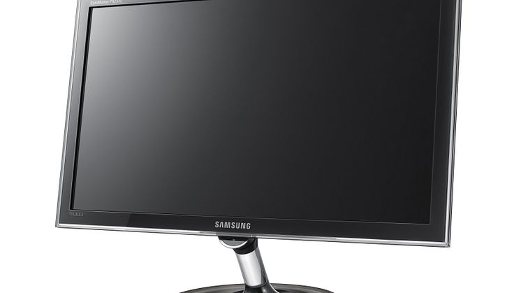 Samsung storsatsar på datorbildskärmar med led-teknik