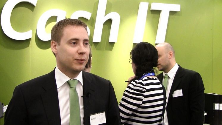 Robert Karlsson, Cash IT, om lanseringen av Back Office 