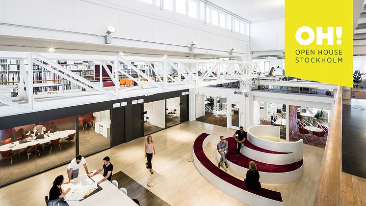 Öppet hus på LINK arkitektur under Open House Stockholm