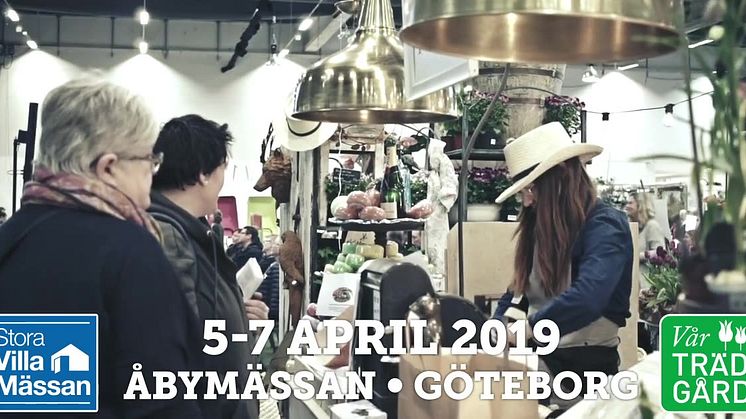 Stora Villamässan & Vår Trädgård, Åbymässan 5-7 april 2019 
