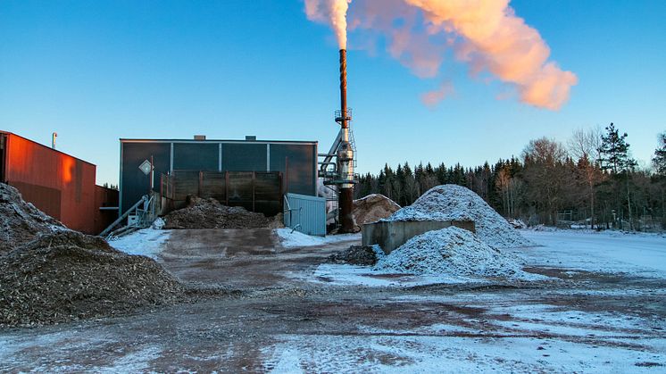 Fjärrvärmeanläggningen i Herrljunga