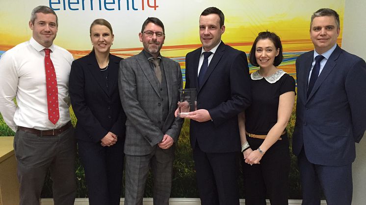 Farnell element14 achieves Phoenix Contact award for exceptional sales growth in 2014