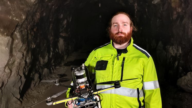 Björn Lindqvist, forskare i robotik och artificiell intelligens vid Luleå tekniska universitet