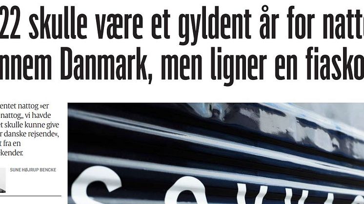 Artikel i danska tidningen Politiken