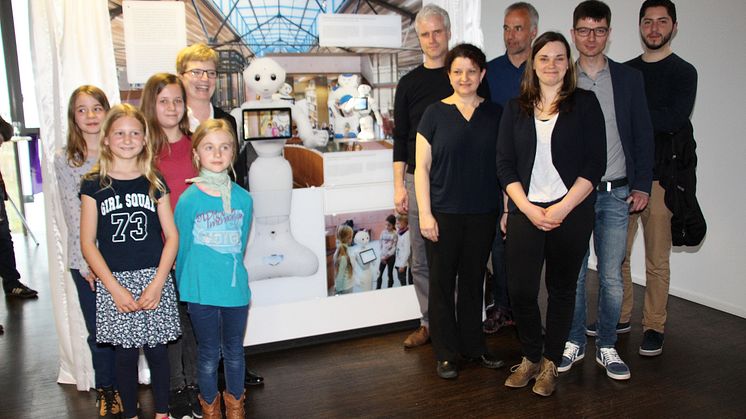 TH Wildau zeigt Anwendungsbeispiele humanoide Roboter in der Potsdamer Wissenschaftsetage