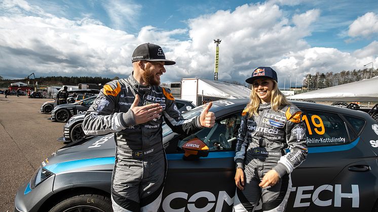 Daniel Haglöf och Mikaela Kottulinsky, PWR Racing Team