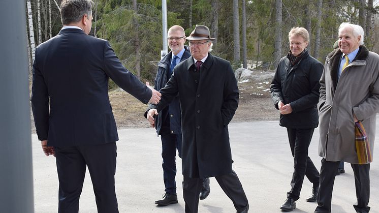 Kungabesök Morgongåva