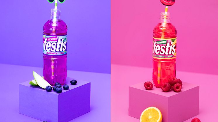 Äntligen lanserar Festis sockerfria smaker – säg hej till Raspberry Lemon och Blueberry Pear!