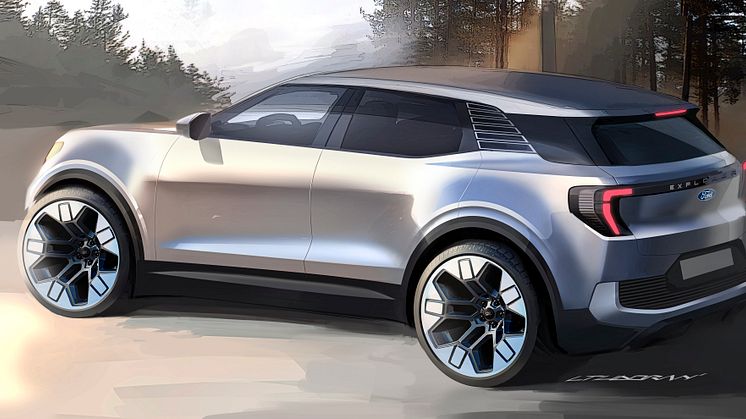2023_FORD_NewElectricExplorer_SketchesExterior_1