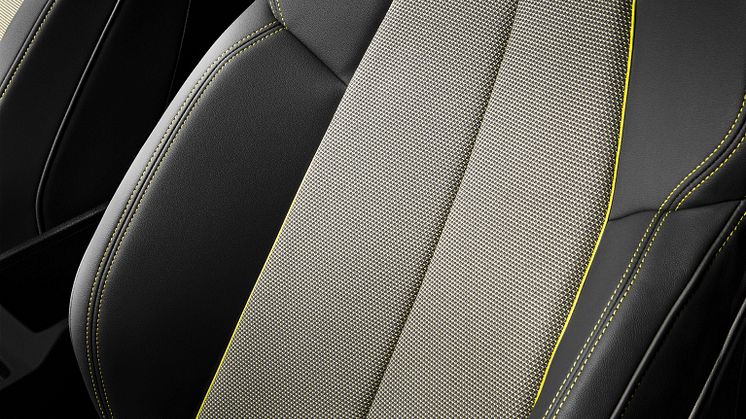 Sædeindtræk af plastikflasker til den nye Audi A3
