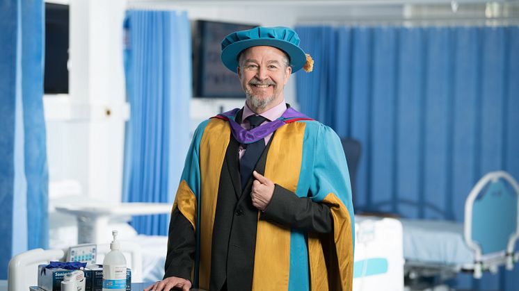Global leader of nursing receives honorary degree from Northumbria University 