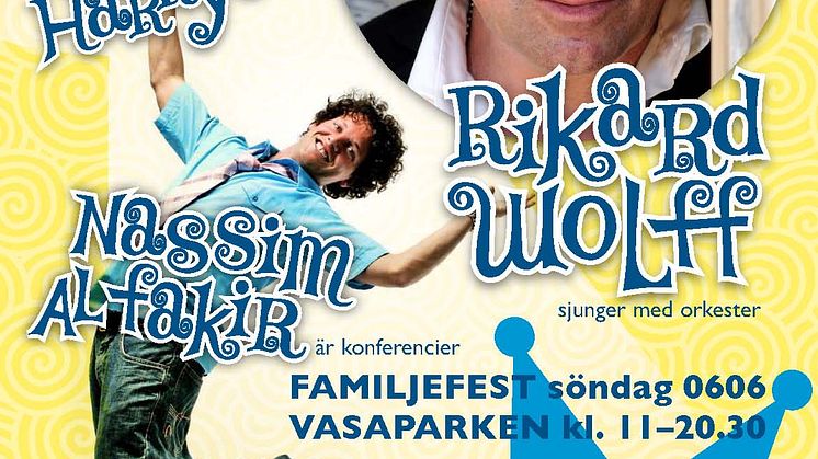 Grönt nationaldagsfirande med Rikard Wolff och Nassim al-Fakir