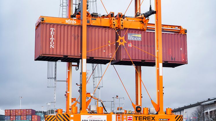 APM Terminals i Göteborg investerar i nya grensletruckar
