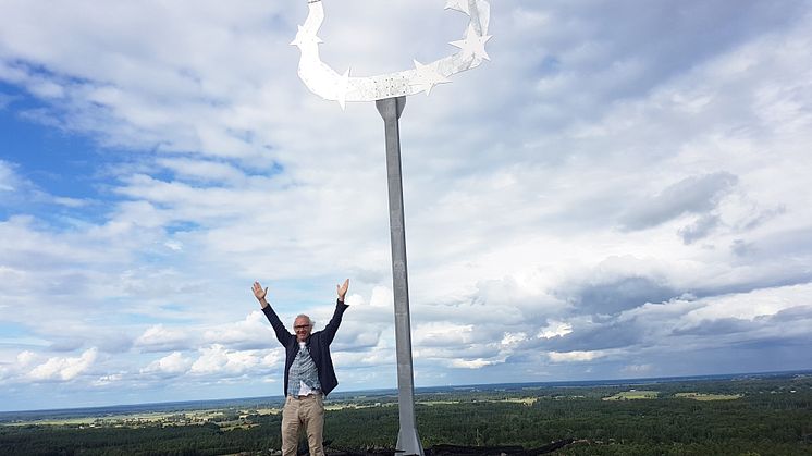 Nu är konstverket Corona Borealis invigt!
