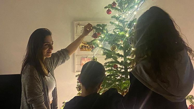 Erzieherin Burcu Baydar hat mit den Kindern und Jugendlichen in der Hephata-Wohngruppe Schaumburger Straße in Limburg Weihnachten in Quarantäne verbracht.