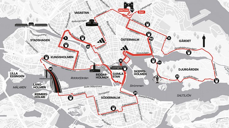 Den nya banan är flackare och ännu mer central