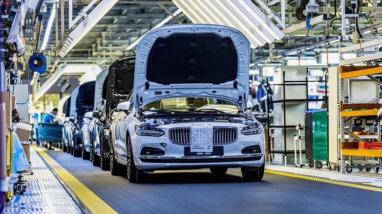 Volvo Cars manufacturing plant in Daqing China