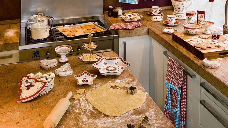 Winter Bakery från Villeroy & Boch - porslinsserien för julkakorna