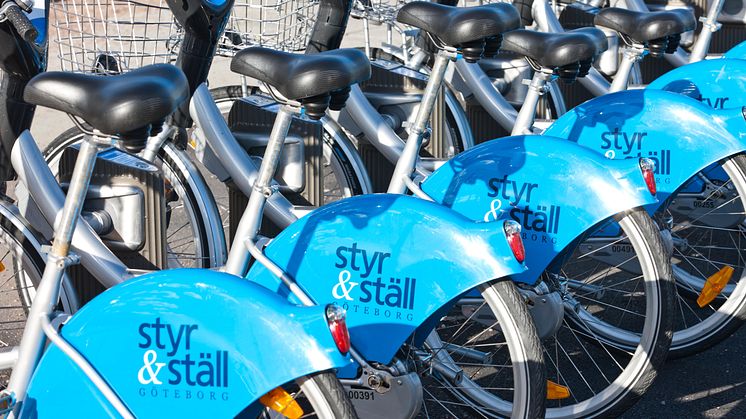 Bild Styr & Ställ Göteborg cykelsystem