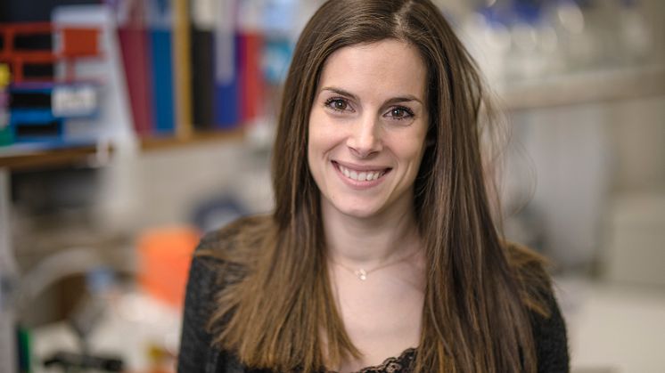 Silvia Remeseiro, forskare vid Umeå universitet, Wallenberg center för molekylär medicin och en av författarna bakom studien. Foto: Mattias Pettersson 