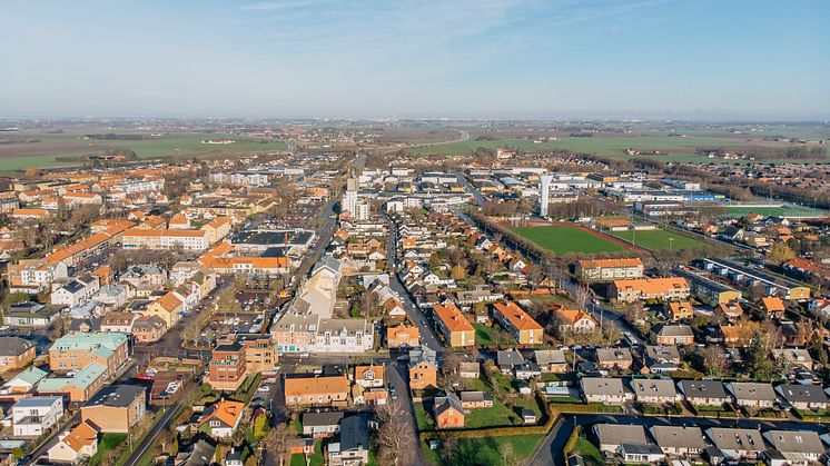 Vy över Vellinge