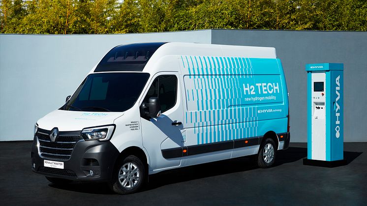 Første Renault Master på brint