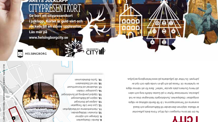 Julprogram för city