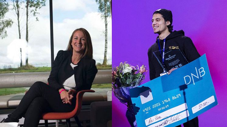General Manager of the Year - Jannica Landmark-Rosén och Employee of the Year - Ali Popal