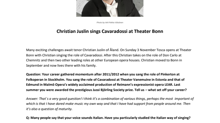 Newsletter, November 2013
