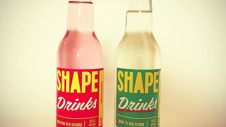 Företag på Krinovas Innovationsarena: SHAPE Drinks lanserar sin första produkt på Systembolaget