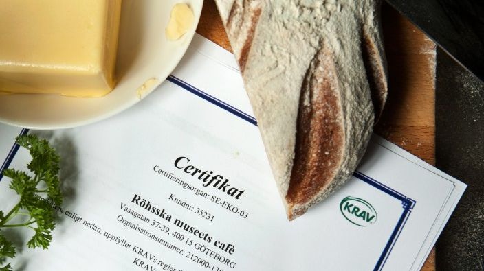 Röhsska muséet KRAV-märker sitt café