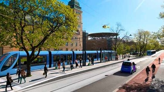 Trikkebyen Oslo skal realiseres: Trikk på Ring 2