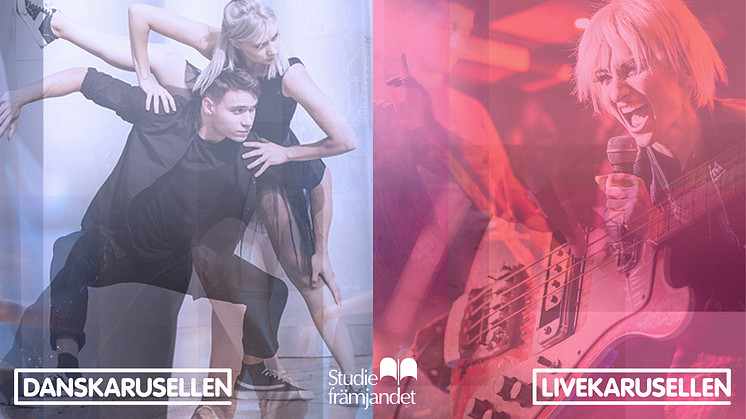 Studiefrämjandets turnéer Livekarusellen och Danskarusellen har utvecklat musiker och dansare i många år.