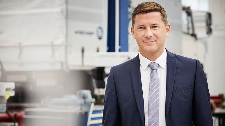 Markus Schell, personally liable managing partner of BPW: "The future of the transport and logistics industry lies in the intelligent use of data"