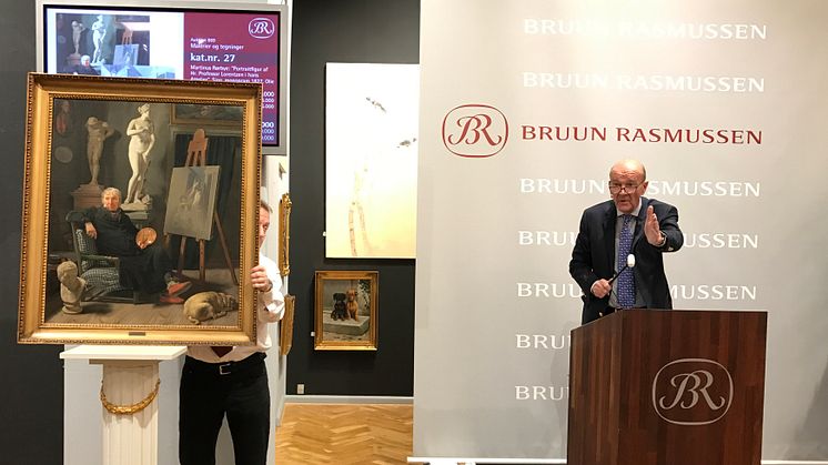 Jesper Bruun Rasmussen sælger Rørbyes maleri for 2,1 mio. kr.