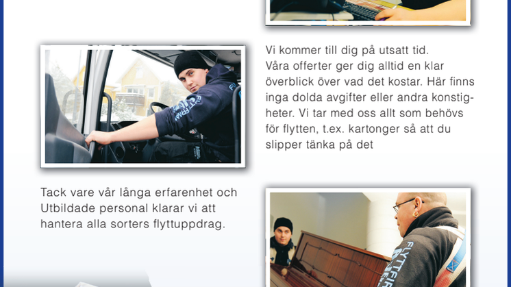 Flyttfirman A-J Express-Service AB firar 10-år fina flytterbjudanden hela året.
