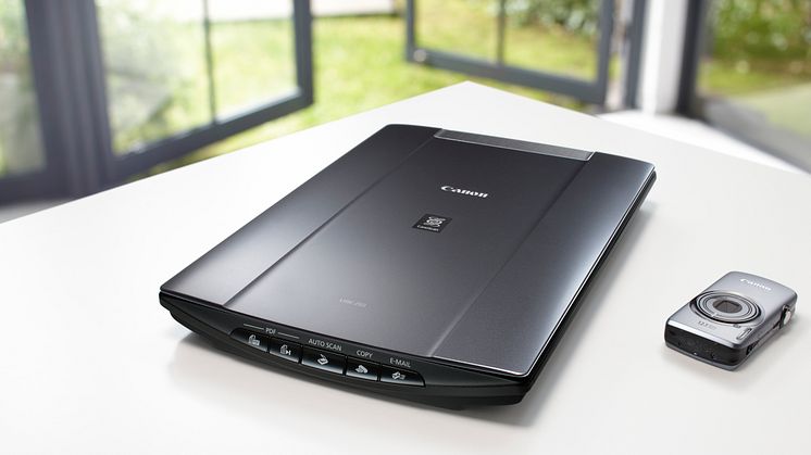 Canon höjer scanningshastigheten med nya CanoScan LiDE 210 och CanoScan LiDE 110