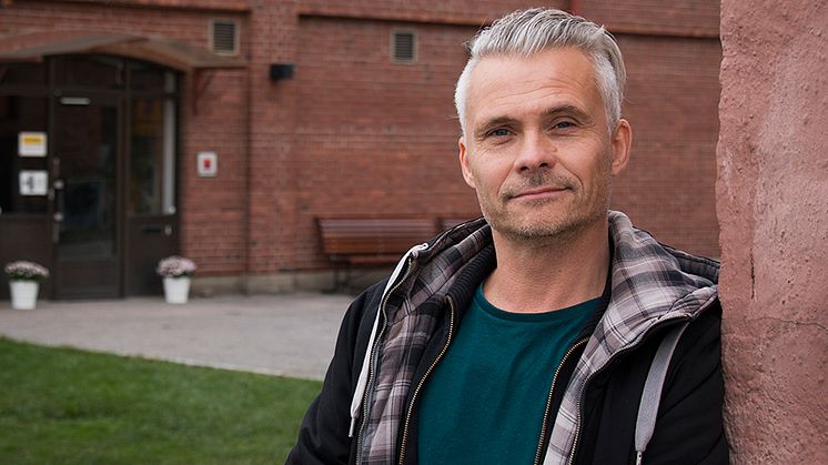 Mats Årstrand, lärare på Estet-Media-utbildningen på Realgymnasiet